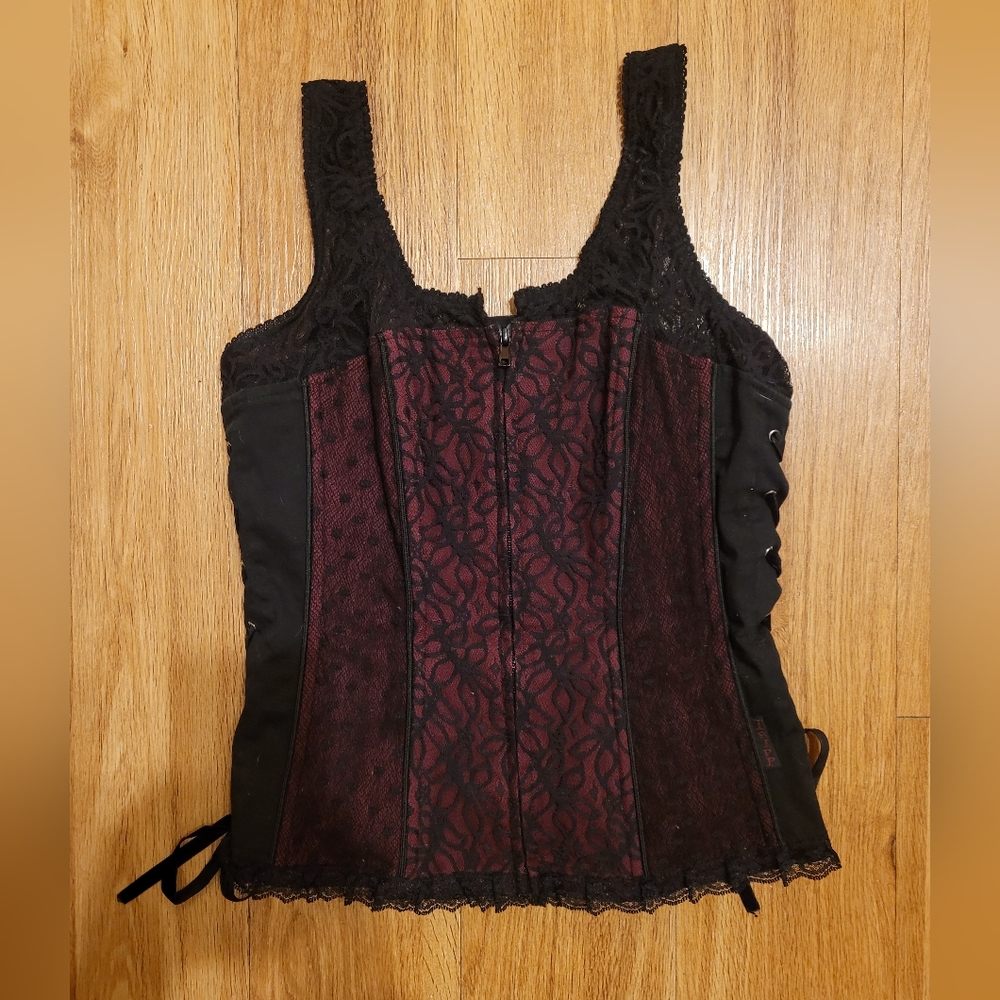 Tripp Goth fashion-corset top